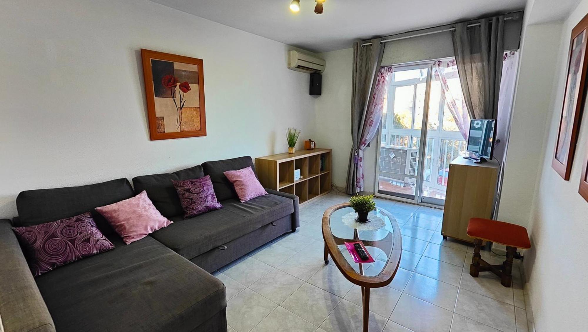 Апартаменты Piso En Alquiler En Benalmadena Costa Экстерьер фото